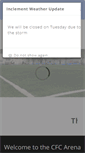 Mobile Screenshot of cfcarena.com